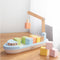Classic World World World Houten Blokkenboot met Kraan, 13dlg.