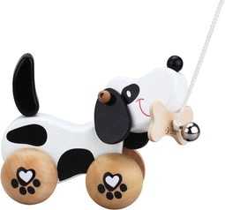 Classic World World World Houten Kwispel Hondje