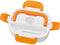Clatronic LB 3719 - Elektrische lunchbox - Wit, Oranje