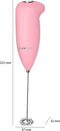 Clatronic melkopschuimer MS 3089 roze