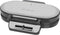 Clatronic WA 3745 - dubbel wafelijzer - RVS afwerking