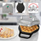 Clatronic WA 3772 - wafelijzer - bubbelwafels - zilver