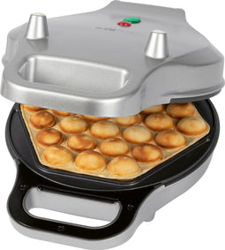 Clatronic WA 3772 - wafelijzer - bubbelwafels - zilver