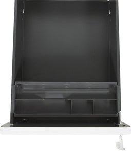 Claudius ladeblok 3 lade wit - 53,5cm diep