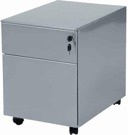 CLAUDIUS - Ladeblok op wieltjes - ladeblok 3 lade zwart