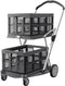 CLAX trolley (grijs) + 1 klapkrat