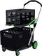 Clax trolley inclusief vouwkrat Groen