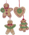 Claydough Gingerbread With Holly 3.5 Inch