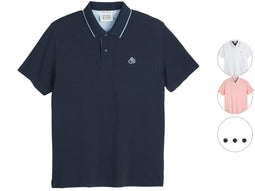 Scotch & Soda Tipped Poloshirt Heren XXL Glacier Ice 482 SSP26VMT-21156