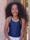 Konges Slöjd Manon badpak kind - Dress blue - Maat 7-8 jaar