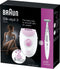 Braun Silk-épil 3 - SE3-321 - Epilator (20 pincetten) met massagerollers + bikini trimmer - Roze