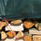Nature - Afdekzeil voor Hout - 5 x 6m - groen - 100% waterdicht
