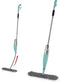 CLEANmaxx spraymop met omkeerfunctie - 700 ml tank - turkoois