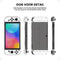 Clear Case & Screen Protector geschikt voor Nintendo Switch OLED - Met 8x Thumb Grips - Accessoires - Transparant