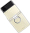 Clear Hoesje met Ring - Samsung Galaxy Z Flip3 5G - Transparant