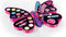 Clementoni - 3-in-1 make up koffer - Vlinder - Crazy Chic - Nagellak - Haarkleuren - Vanaf 8 jaar