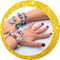 Clementoni - Crazy Chic - Armband Met Kleurrijke Ringetjes, hobbypakket, armbanden maken kinderen