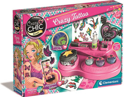 Clementoni Crazy Chic - Crazy Tattoo set - Experimenteerdoos - Vanaf 6 jaar