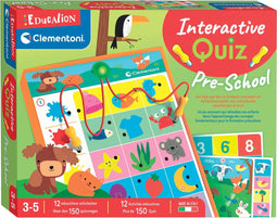 Clementoni Education - Interactive Quiz Pre-school – Educatief Spel – Het leerzame cadeautje - 3-5 jaar