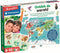 Clementoni Education - Ontdek de Wereld Puzzel