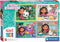 Clementoni - Gabby’s Dollhouse Legpuzzel - Gabbys Poppenhuis Kinderpuzzel - 4 Puzzels van 12 tot 24 Stukjes - 3-6 jaar