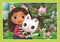 Clementoni - Gabby’s Dollhouse Legpuzzel - Gabbys Poppenhuis Kinderpuzzel - 4 Puzzels van 12 tot 24 Stukjes - 3-6 jaar
