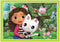 Clementoni - Gabby’s Dollhouse Legpuzzel - Gabbys Poppenhuis Kinderpuzzel - 4 Puzzels van 12 tot 24 Stukjes - 3-6 jaar