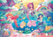 Clementoni - Kinderpuzzel - 104 Stukjes - Glitterpuzzel - Zeemeerminnen - Puzzel Voor Kinderen