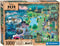 Clementoni - Puzzel 1000 Stukjes Disney Maps 101 Dalmatians, Puzzel Voor Volwassenen en Kinderen, 14-99 jaar, 39665