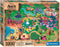 Clementoni - Puzzel 1000 Stukjes - Disney Maps Alice - Puzzel Voor Volwassenen en Kinderen - 14-99 jaar