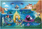 Clementoni - Puzzel 1000 Stukjes Disney Maps Little Mermaid, Puzzel Voor Volwassenen en Kinderen, 14-99 jaar, 39664