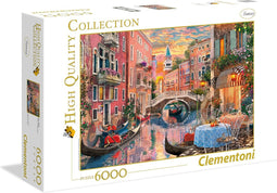 Clementoni - Puzzel 1000 Stukjes - High Quality - Venetië - Puzzel Voor Volwassenen en kinderen - 14-99 jaar