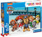 Clementoni - Puzzel - 104 Stukjes - Maxi Paw Patrol - 2 Puzzel Voor Kinderen - Vanaf 6 jaar