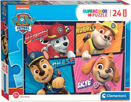 Clementoni - Puzzel - 24 Stukjes - Maxi Paw Patrol Puzzel Voor Kinderen