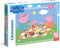 Clementoni - Puzzel 24 Stukjes Maxi Peppa Pig, Kinderpuzzels, 3-5 jaar, 24028
