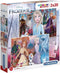 Clementoni - Puzzel 2X20 Stukjes Frozen 2, Kinderpuzzels, 4-6 jaar, 24759