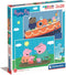Clementoni - Puzzel 2X20 Stukjes Peppa Pig, Kinderpuzzels, 3-5 jaar, 24797