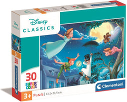 Clementoni - Puzzel 30 Stukjes Disney Classics, Kinderpuzzels, 3-5 jaar, 20279