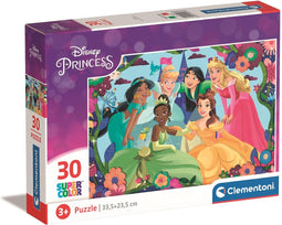Clementoni - Puzzel 30 Stukjes Disney Princess, Kinderpuzzels, 3-5 jaar, 20276