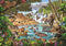 Clementoni - Puzzel 3000 Stukjes High Quality Collection African Waterhole Puzzel Voor Volwassenen en Kinderen, 14-99 jaar, 33551