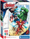 Clementoni - Puzzel 60 Stukjes Avengers, Kinderpuzzels, 5-7 jaar, 26193