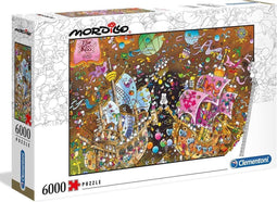 Clementoni - Puzzel 6000 Stukjes - High Quality - Mordillo - Puzzel Voor Volwassenen en Kinderen - 10-99 jaar