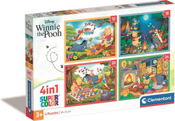 Clementoni - Puzzle Disney Winnie the Pooh 4in1 - 21514