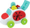 Clementoni Soft Clemmy - Sensory Car - Stapelblokken - Baby Blokken - 8 Speelblokken met Vormendoos Auto - 6-36 maanden