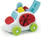 Clementoni Soft Clemmy - Sensory Car - Stapelblokken - Baby Blokken - 8 Speelblokken met Vormendoos Auto - 6-36 maanden
