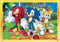 Clementoni Sonic Puzzel - Kinderpuzzel - 4-in-1 puzzel - Vanaf 3 jaar