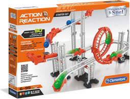 Clementoni Wetenschap en Spel - Action & Reaction - Knikkerbaan - Knikkerbaan Starterset - STEM-speelgoed