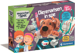 Clementoni Wetenschap & Spel - Dierenartsen in Spe - Educatief Speelgoed - Experimenteerdoos - Vanaf 5 jaar