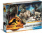Clementoni Wetenschap & Spel, Jurassic World - 3, Dinosaurussen Set, Triceratops en Velociraptor, 6+ Jaar, 19289