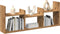 vidaXL - Wandkast - 100x18x40 - cm - bewerkt - hout - artinsanaal - eikenkleurig